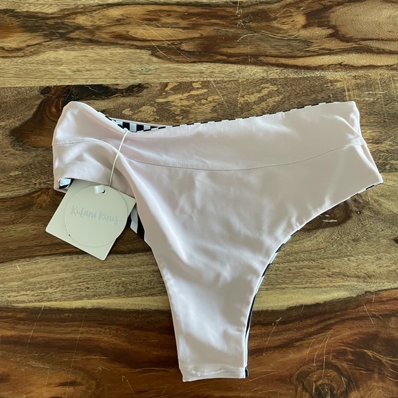 Kulani Kinis High Waist Bikini Bottom - Picture 2 of 3